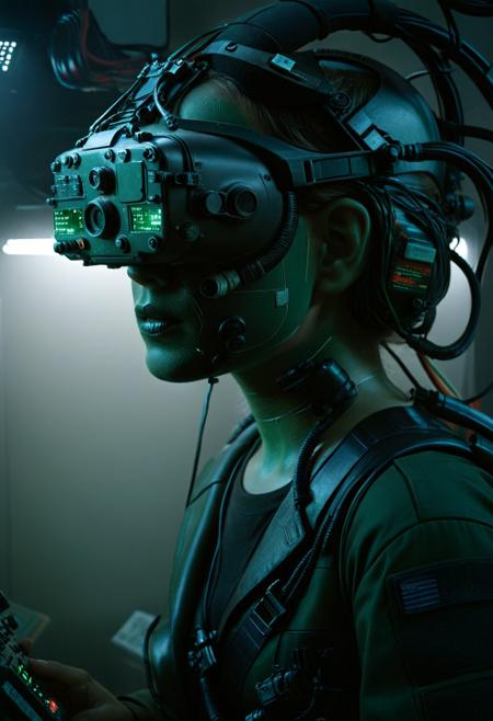 Jacked Into The Matrix SDXL