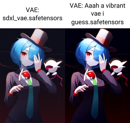 Aaah, vibrant VAE i guess