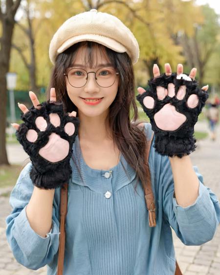 【XL】Cat Paw Gloves LoRA XL丨猫爪手套XL LoRA