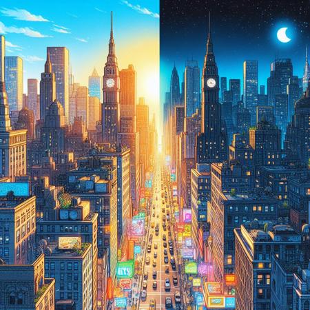 coexistence of day and night