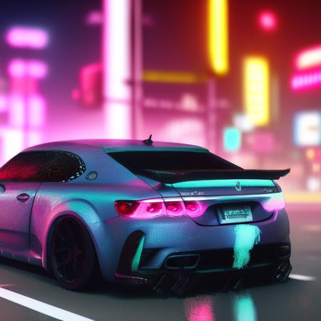 Flonix's Fast but Furios - A Universal Neon Cyber Model of SICK cars and Styles - Model 2.X Embedding