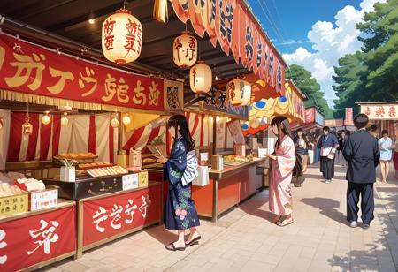 お祭りの屋台 / omatsuri PONY