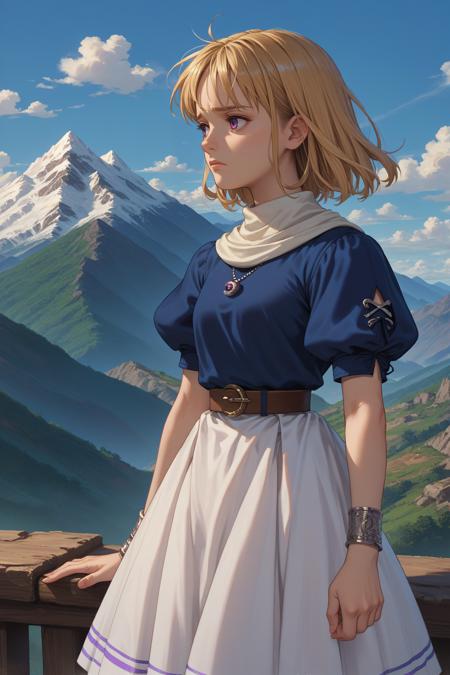 Elena Stoddart/エレナ・ストダート (Ys: The Oath in Felghana) SDXL LoRA [Pony Diffusion]