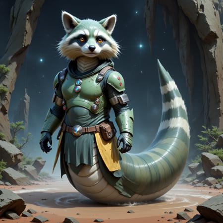Naga - Creature Concept - FLUX