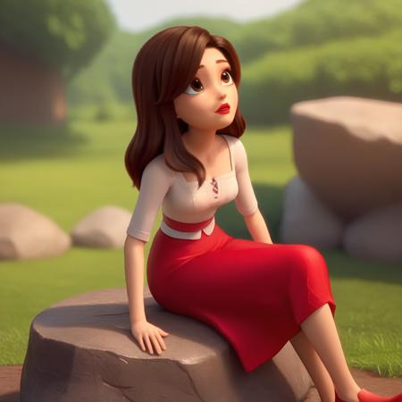 Snow White [ Red Shoes and the Seven Dwarfs ] by Leaf
