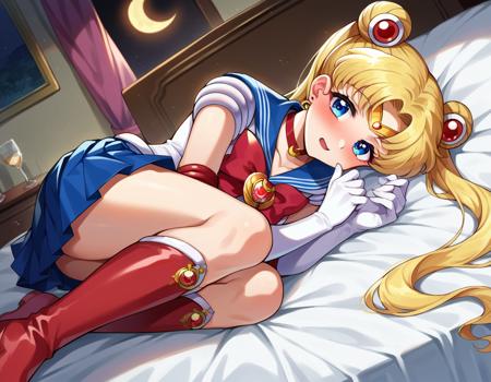 Usagi Tsukino (月野 うさぎ) / Sailor Moon (セーラームーン) - Sailor Moon (美少女戦士セーラームーン) - COMMISSION W/ DATASET