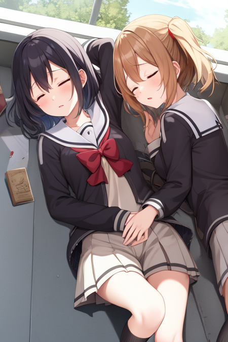 Sanshuu Middle School Uniform (from Yuuki Yuuna is a Hero)