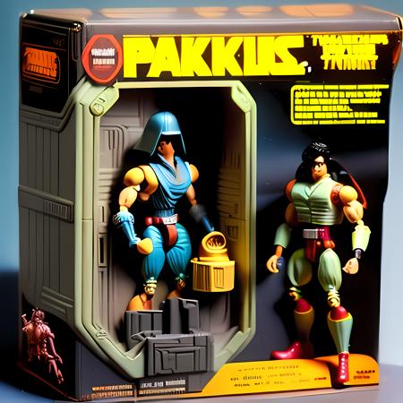 1987 Action Figure Playset Packaging