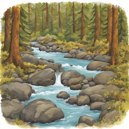 Childrens book illustration (Old version)