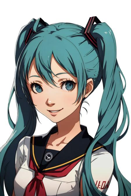 Persona 4 Portrait Style