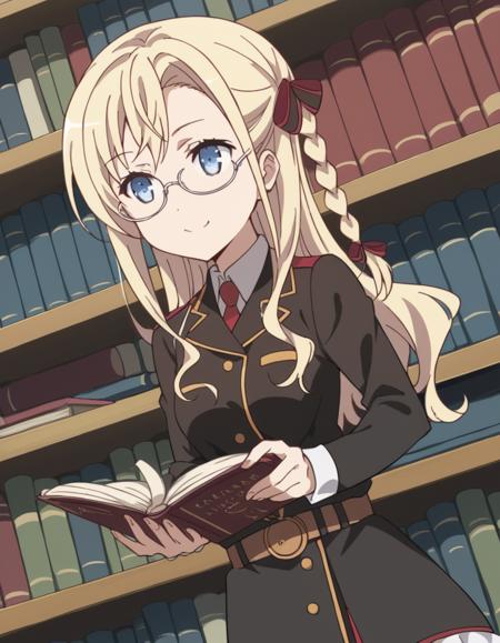 Wilhelmina Braunschweig Ingenohl Friedeburg (ヴィルヘルミーナ・ブラウンシュヴァイク・インゲノール・フリーデブルク) - High School Fleet (ハイスクール・フリート)