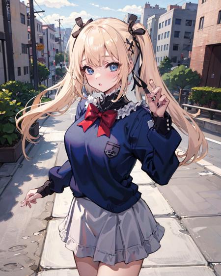 Marie Rose (DOA)+(Azur Lane) Devilish Servant Against the Splashing Waves 玛丽罗斯 泳装
