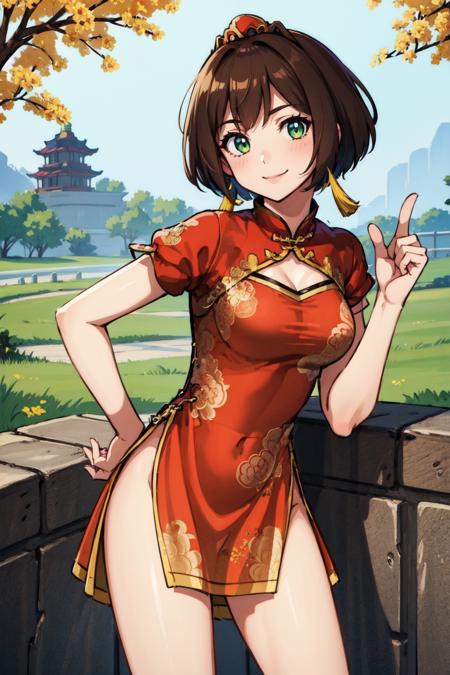 Sun Shang Xiang/孫尚香 - Dynasty Warriors 8 (w/ Cheongsam) | LoRA版本v1.0 (ID: 104130)