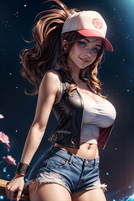 Hilda: Monochrome Master |トウコ  (Pokemon) [Pony & Illustrious & SD1.5]