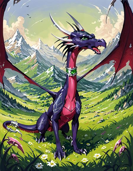 Corrupted Cynder【 The legend of Spyro - A New Beginning 】- 【PONY - FLUX - DSXL】