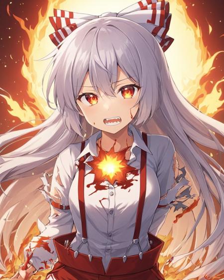 XL | touhou|东方 projcet 藤原妹红/藤原 妹紅/Huziwara no Mokou