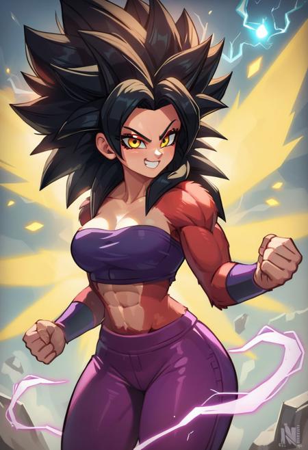 Caulifla Super Saiyan 4 Form (Dragon Ball Super) [Pony]