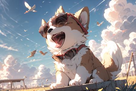 狗狗/cute dog/midjourney style dog Lora