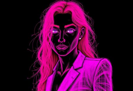 Glowing Drawing