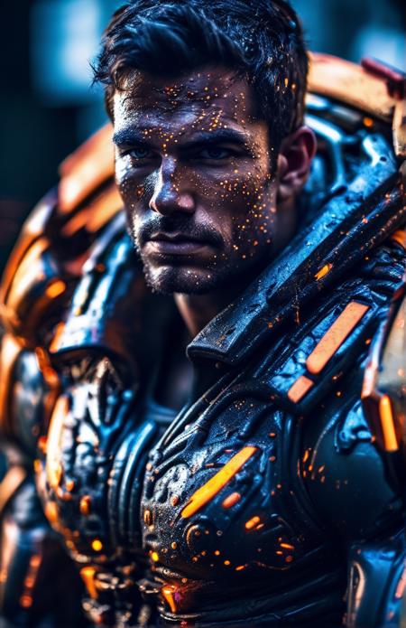 Blacklight Makeup — SDXL LoRA
