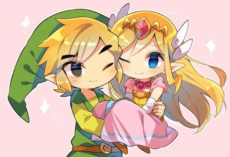 Toon Link, Zelda, Linkle PonyXL