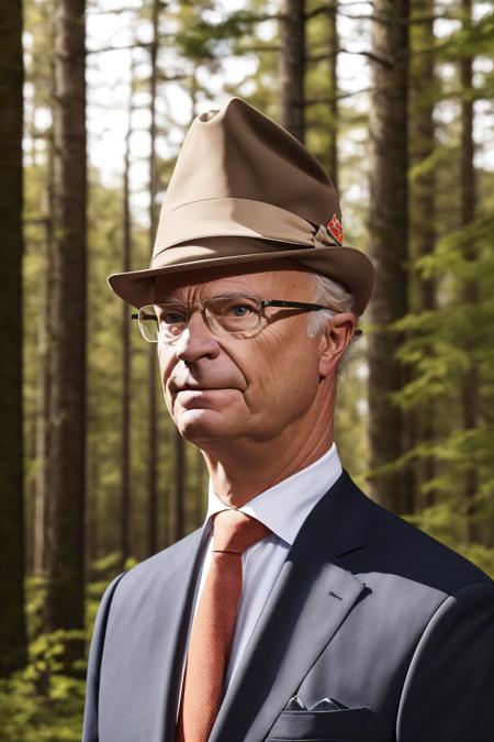 King Carl XVI Gustaf of Sweden