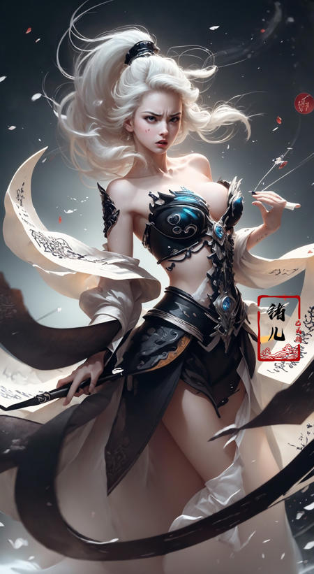 绪儿-书法