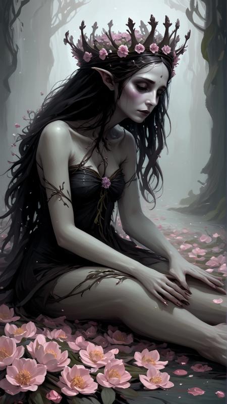 Dryad - Creature Concept - SDXL