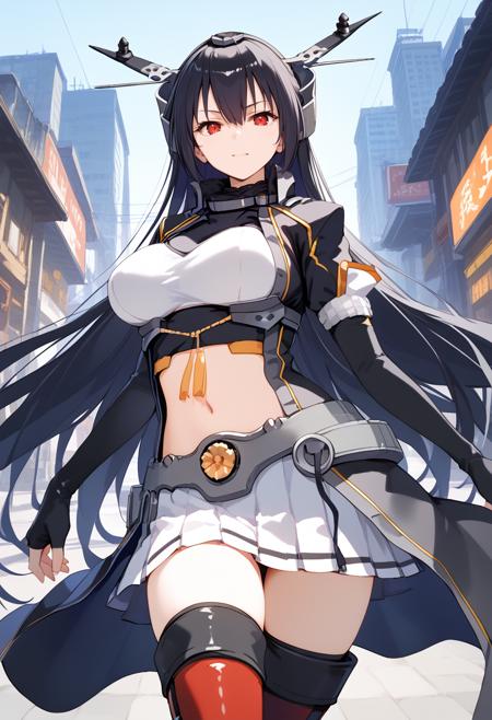 [PonyV6 XL] Nagato [Kantai Collection] Def & Swimsuit / Kai2 & Sunday best | 長門 (艦これ)版本Kai2 & Sunday best (ID: 597623)
