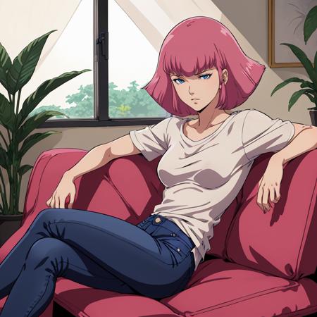 haman karn LORA(GUNDAM ZZ)background test