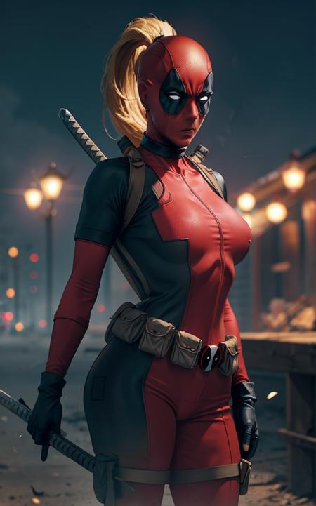 Lady Deadpool | 2 Outfits | Comic Character | ownwaifu