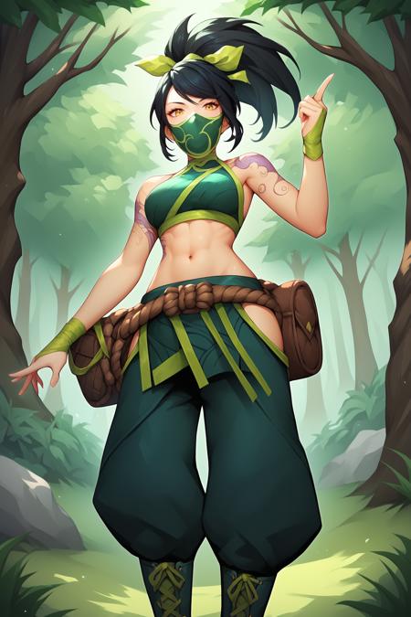 Akali (League of Legends) - Comission LoRA PonyXL [NSFW Support]
