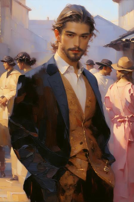厚涂油画·风格  Thick coated oil painting · style