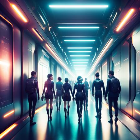 djz Corridor Futurism