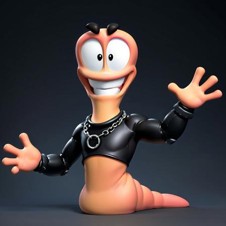 Worms Team17 render mix [SDXL]