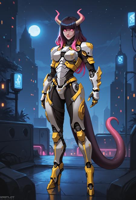 ArmorPunk cyberpunk style lora [PonyXL, ILXL]