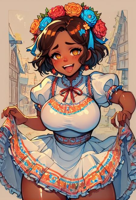 Mexican Traditional CLOTHES by YeiyeiArt