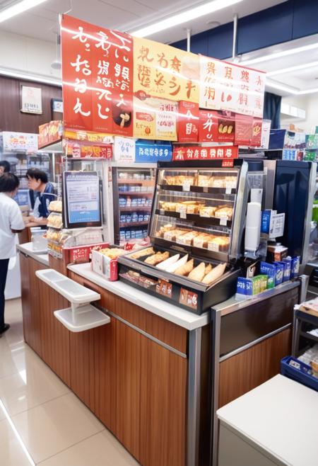 コンビニの店内L PONY