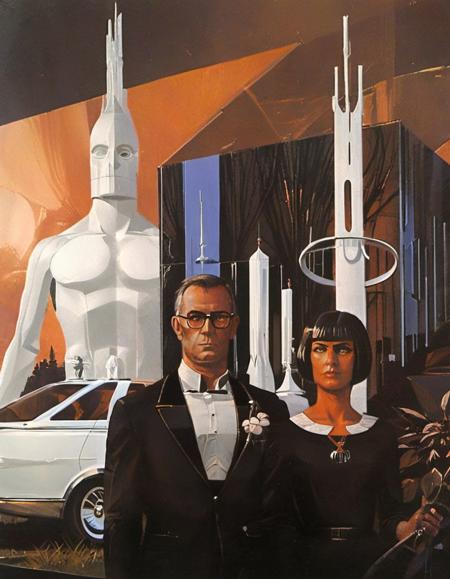 1960's Science Fiction Book Covers - Syd Mead Style - SDXL 1.0