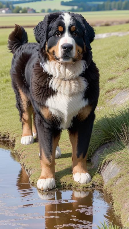 [LoRA] Bernese Mountain Dog (Pony & SD 1.5)