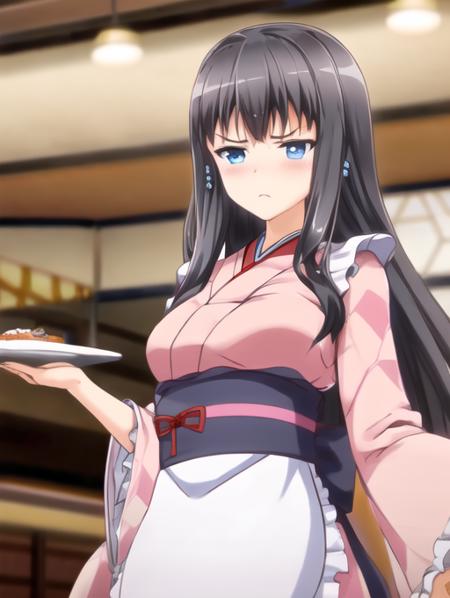 Character Change (♀) - Japanese Maid (和風メイド) - A Mix of Cultures!