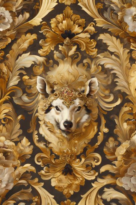 style of Baroque patten 354