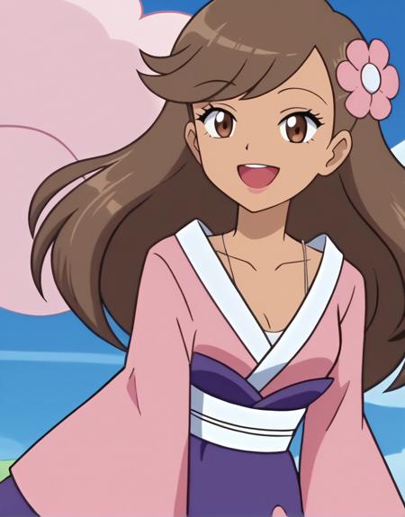 Blossom (furisode girl, trainer from pokemon) ふりそで