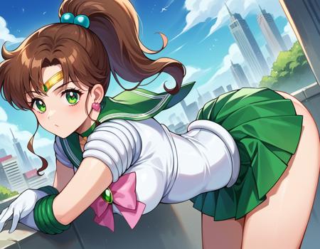Makoto Kino (木野 まこと) / Sailor Jupiter (セーラージュピター) - Sailor Moon (美少女戦士セーラームーン) - COMMISSION W/ DATASET