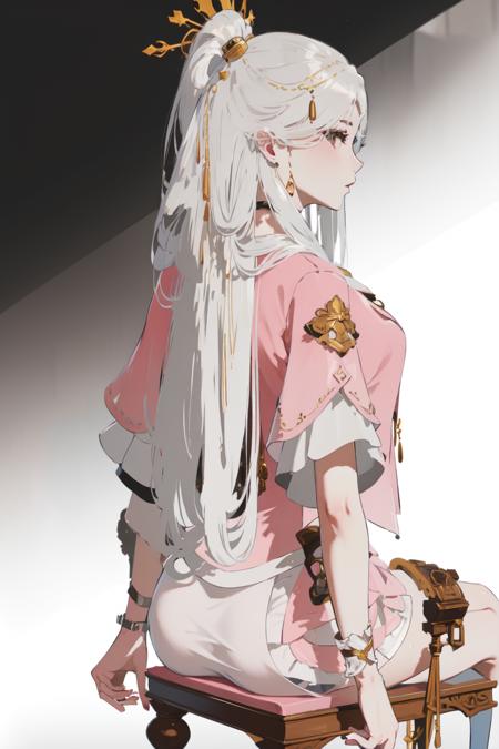 【Anime & 3D】yinziping-pink-Naraka_game_character 永劫无间-殷紫萍(粉)