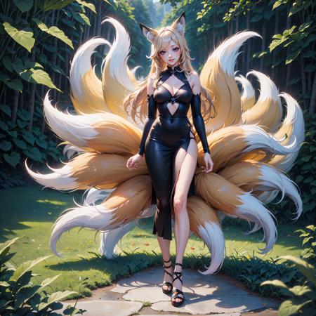 九尾狐女孩 Nine tailed Fox Girl