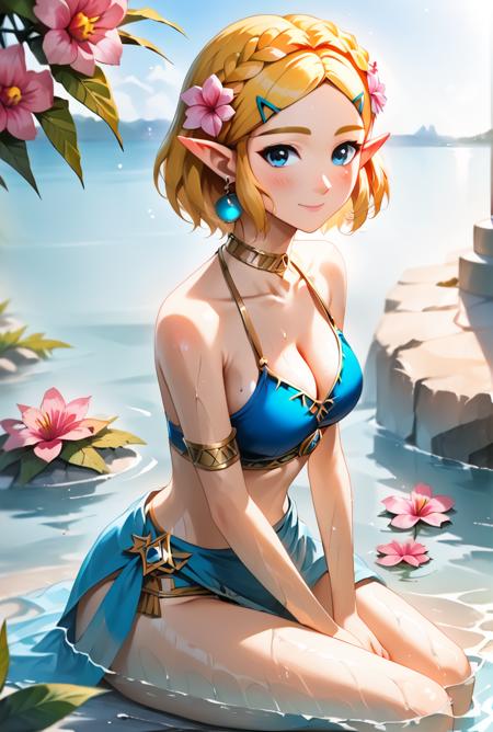Princess Zelda Character + 2 outfits+cat and dragon forms (Tears of the Kingdom)  [Pony]
