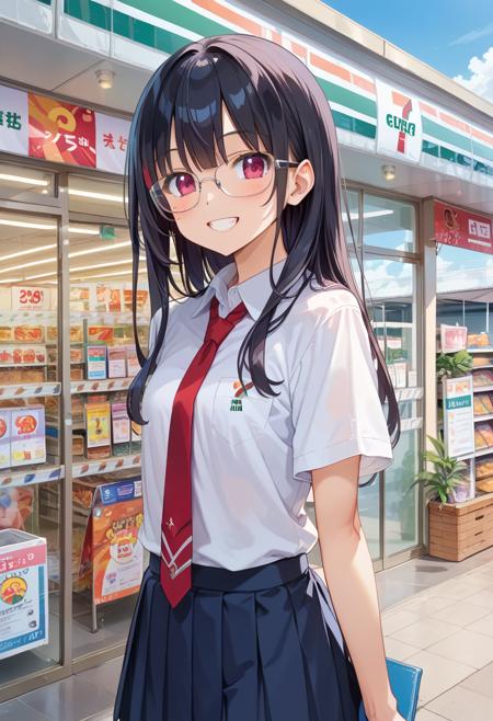 コンビニの外観7 PONY