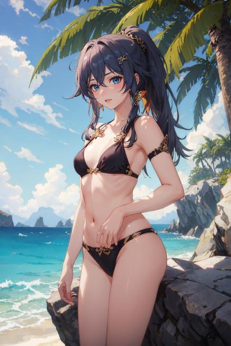 Honkai Impact 3rd-Fu Hua-Rustic Noir| 崩坏三-符华-玄衣素裳