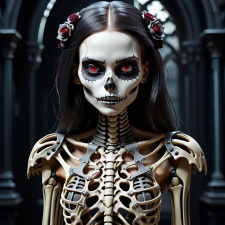 SDXL Skeleton LoRA